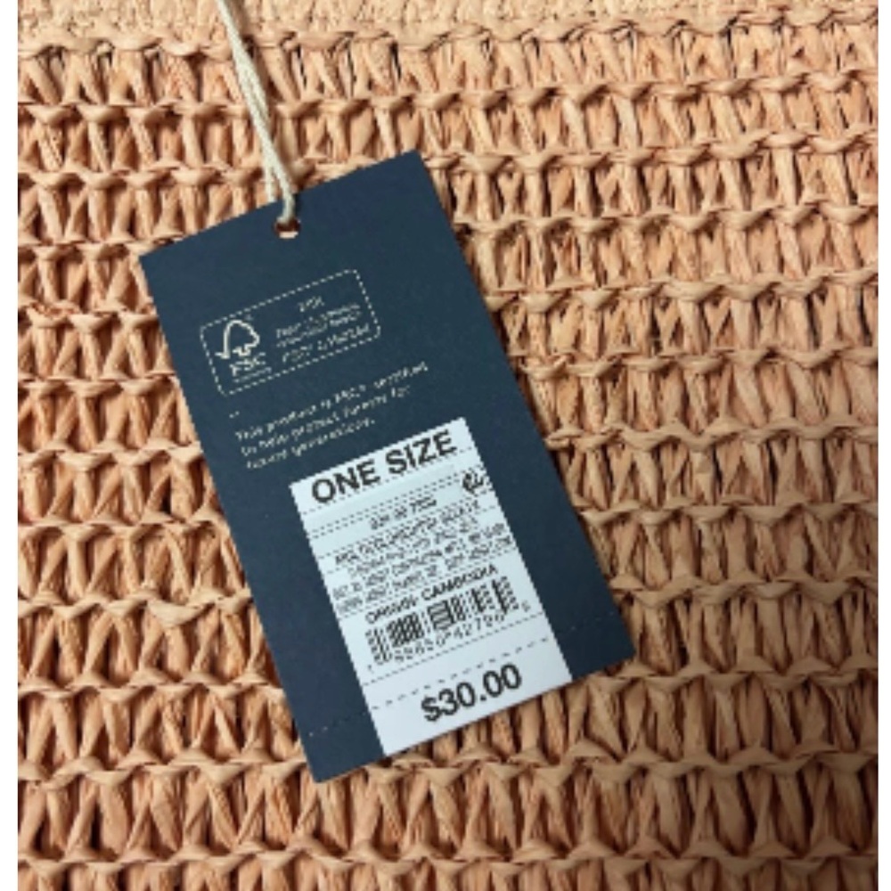 Universal Thead Woven Rattan Bag BNWT - Picture 5 of 6
